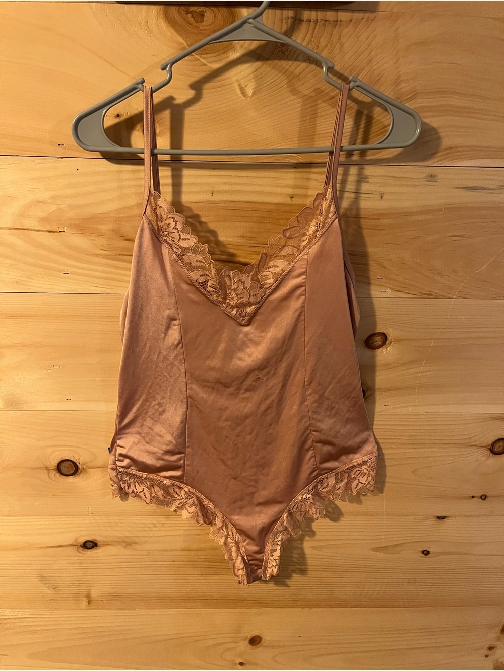 Intimately Free People Wild Bunch Bodysuit In Blush Size Medium